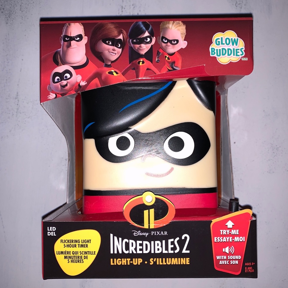 Disney Light up Incredibles 2 Glow Buddy